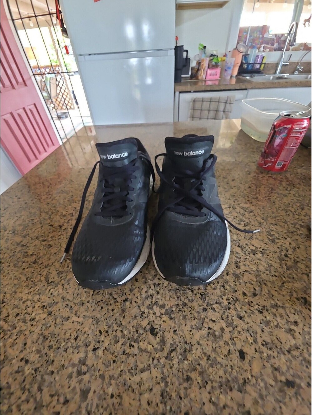 New Balance Fresh Foam Boracay v3 Running Shoes Black Men's Size 10.5 2E Wide